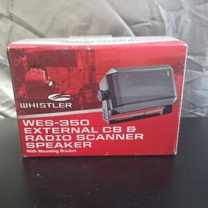 Whistler WES-350 External CB & Radio Scanner Speaker